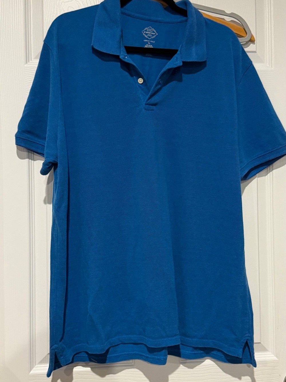 St. John's Bay Men’s Royal Blue Polo Shirt